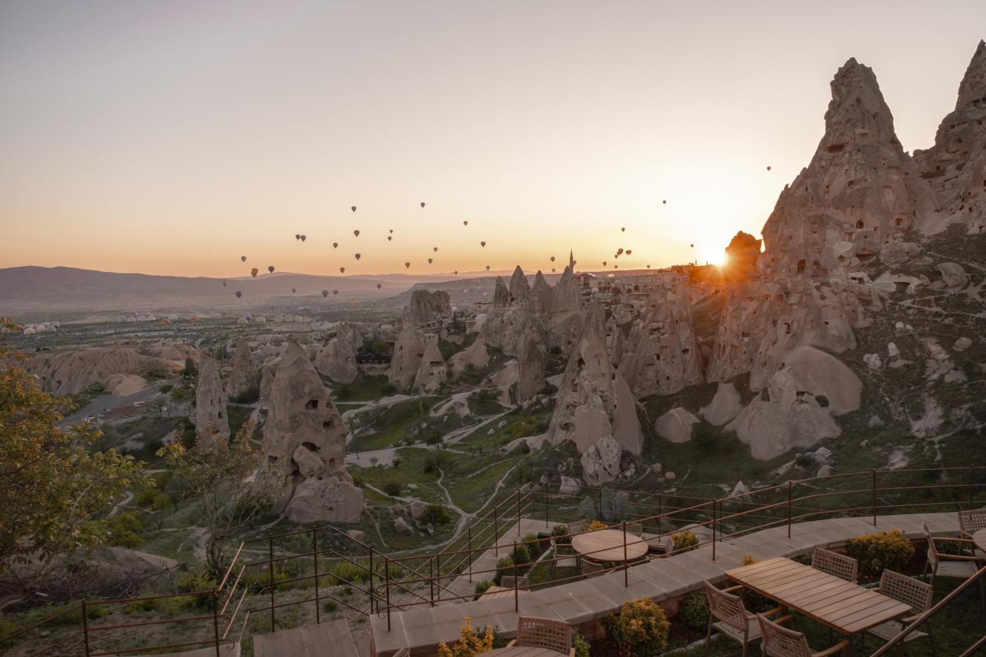 Via Regia Cappadocia Hotel Üchisar Bagian luar foto